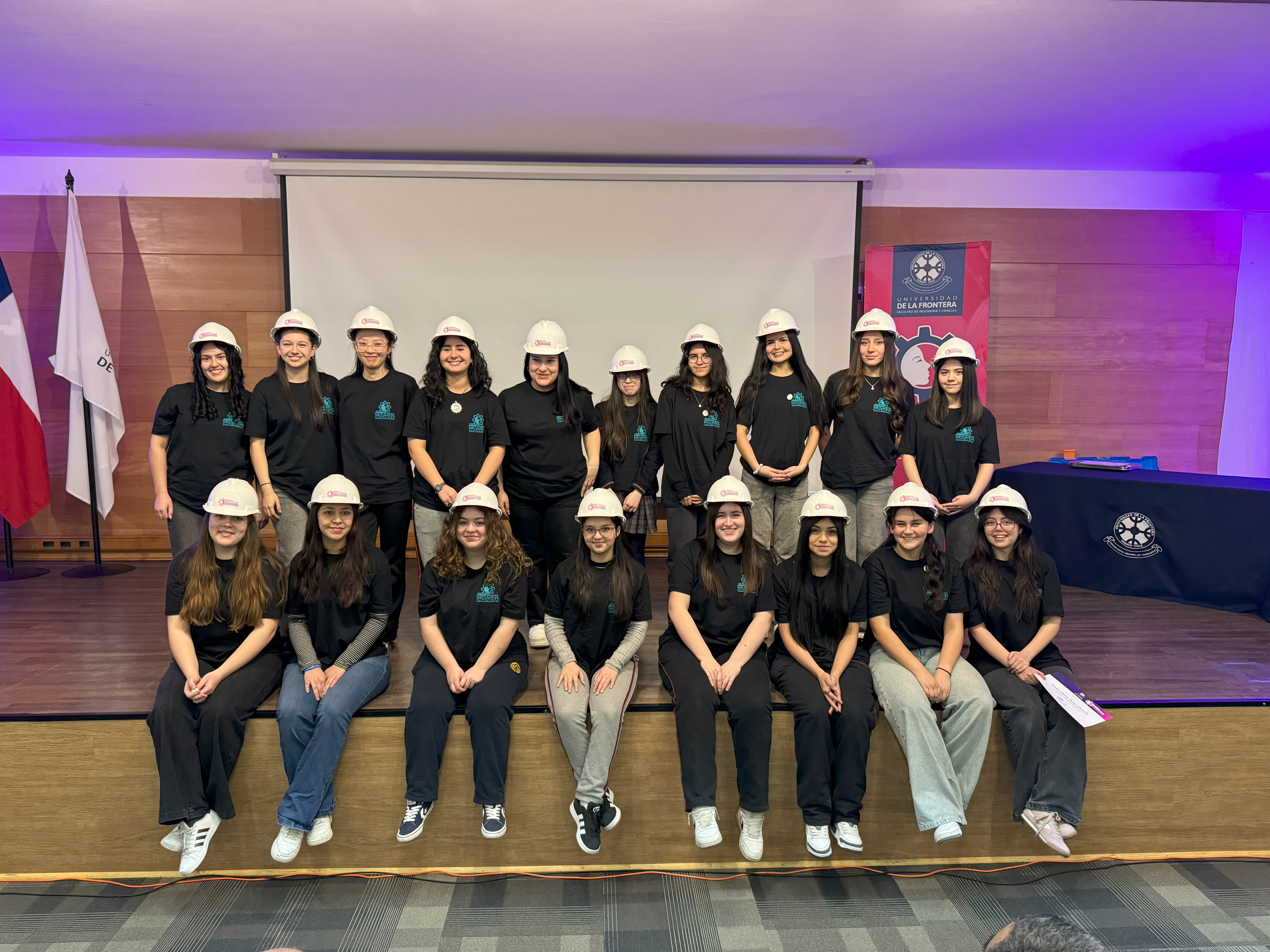 UFRO reconoce a una nueva generación de estudiantes de “Yo Quiero Ser Ingeniera”