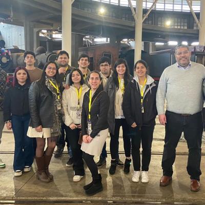 Grupo Ufro Junto A Presidente Acag